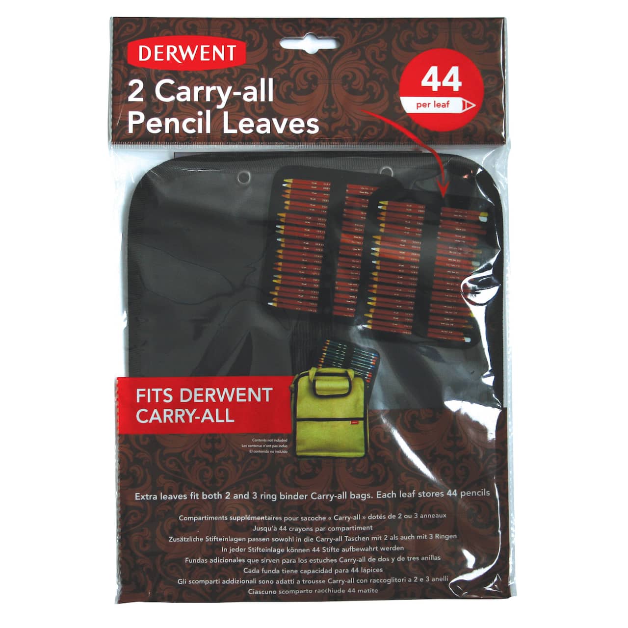 Derwent Carry-All Pencil Leaves, 2ct.